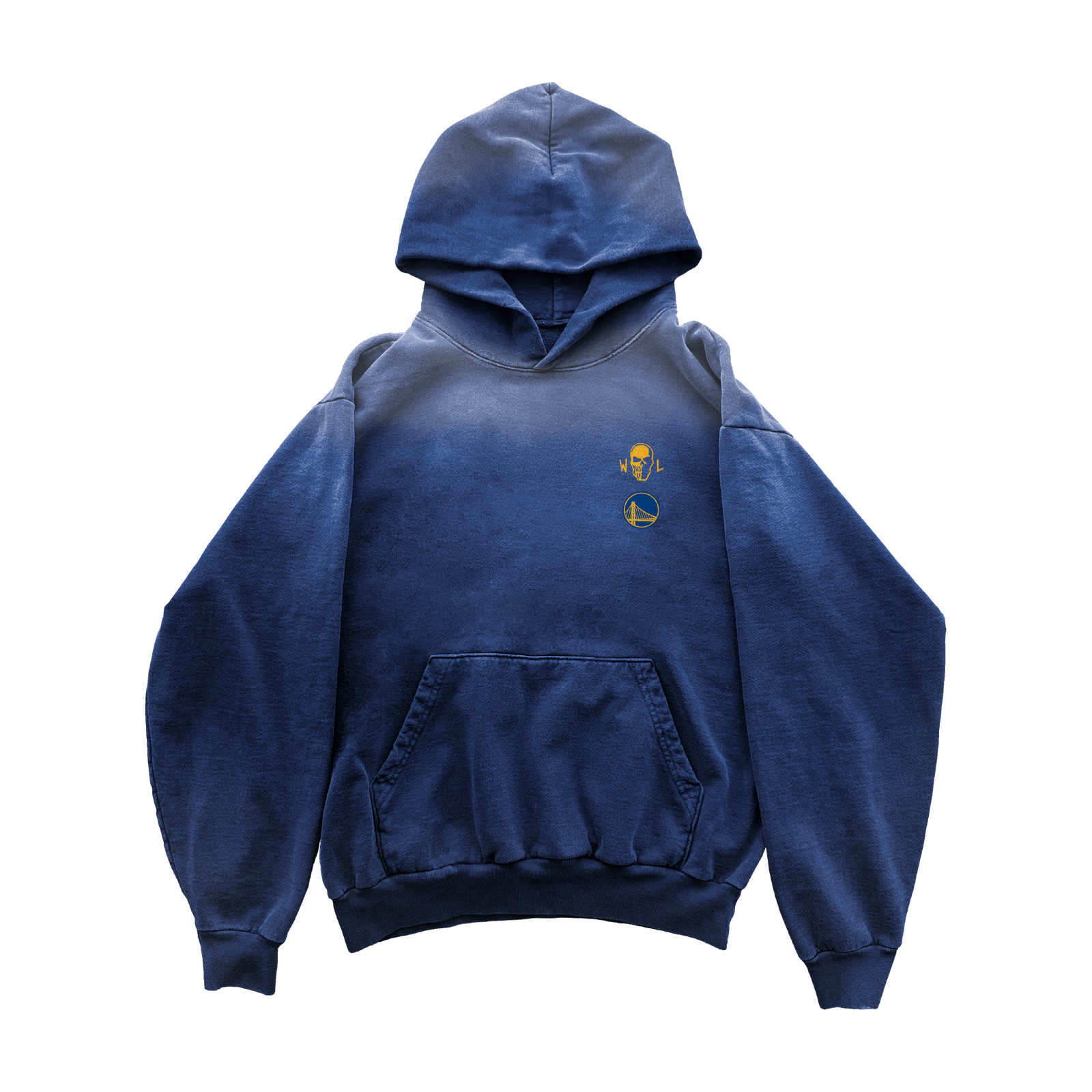 The Golden State Hoodie - Faded Blue