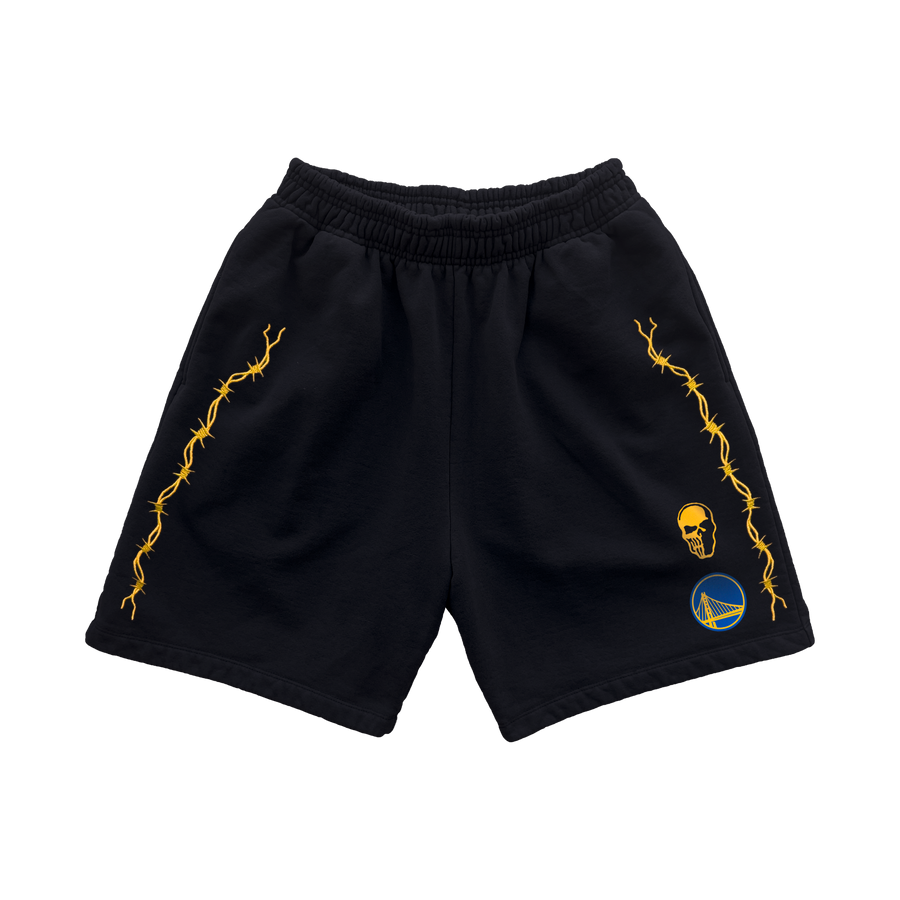 Warriors Barbed Wire Shorts