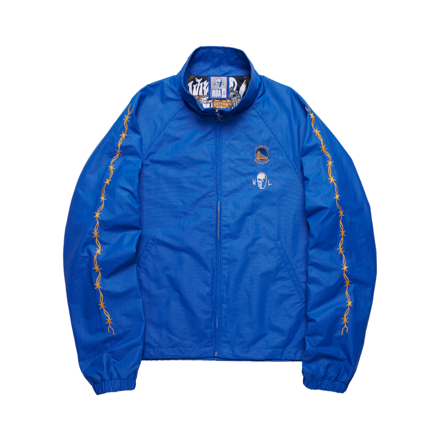 Warriors Barbed Wire Nylon Jacket