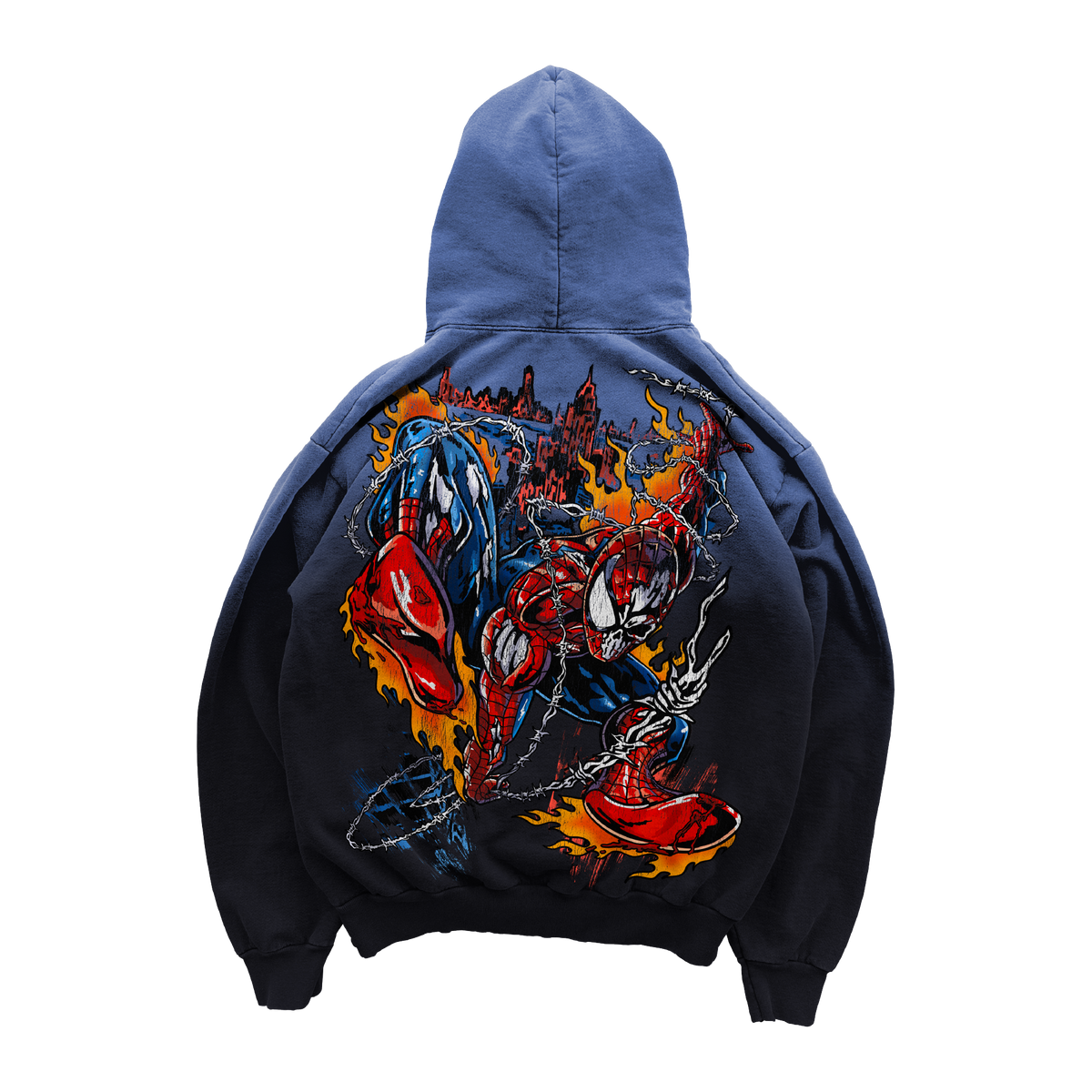 Web Guy Hoodie - Blue/Black