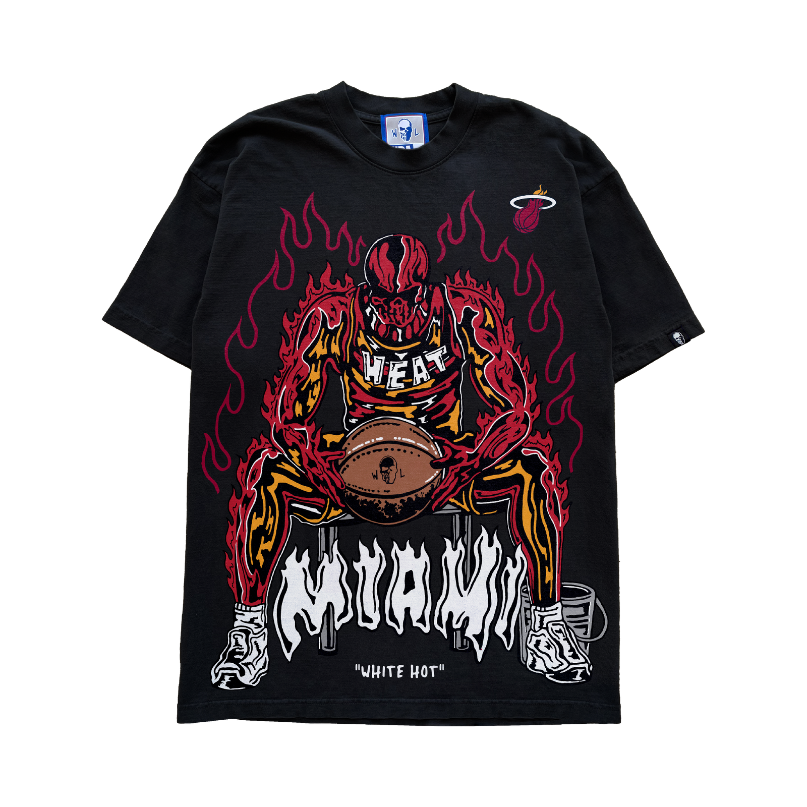 White Hot T-Shirt - Black