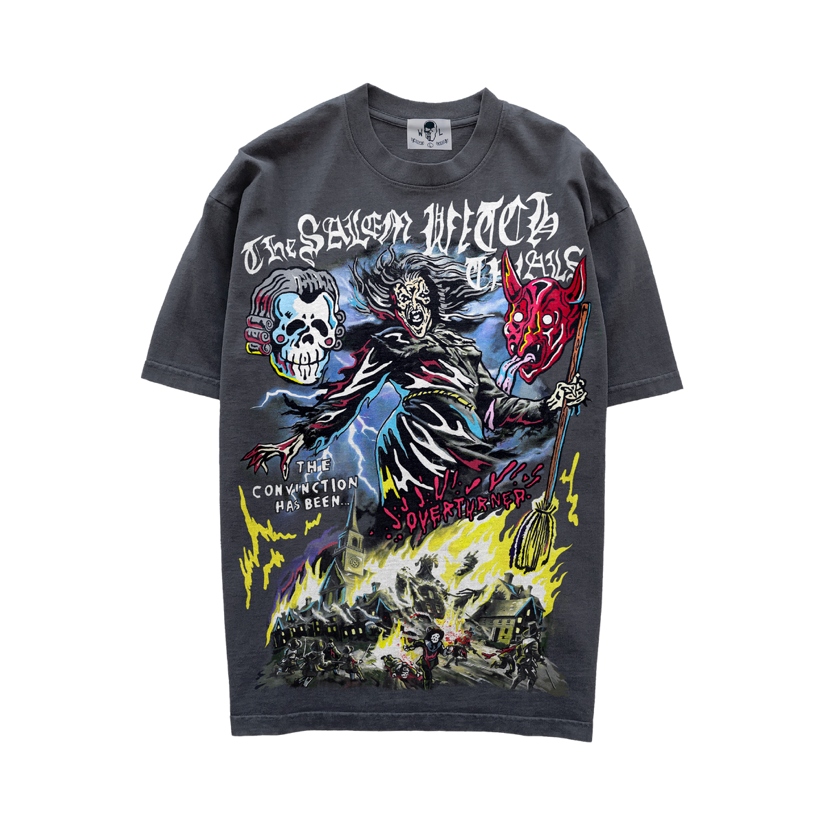 Witch Trials T-Shirt - Vintage Black