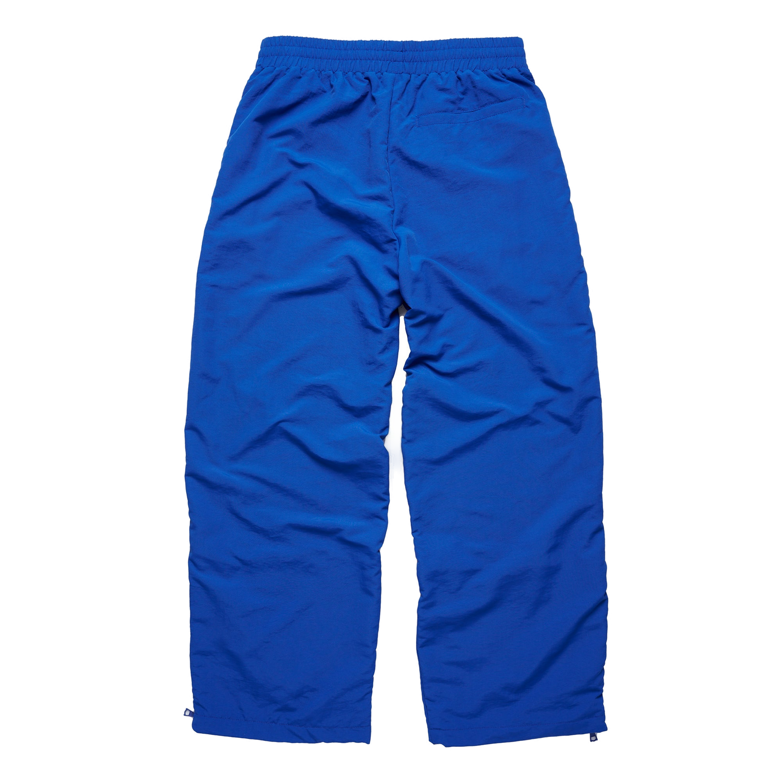 Barbed Wire Nylon Track Pants - Royal Blue - clean background