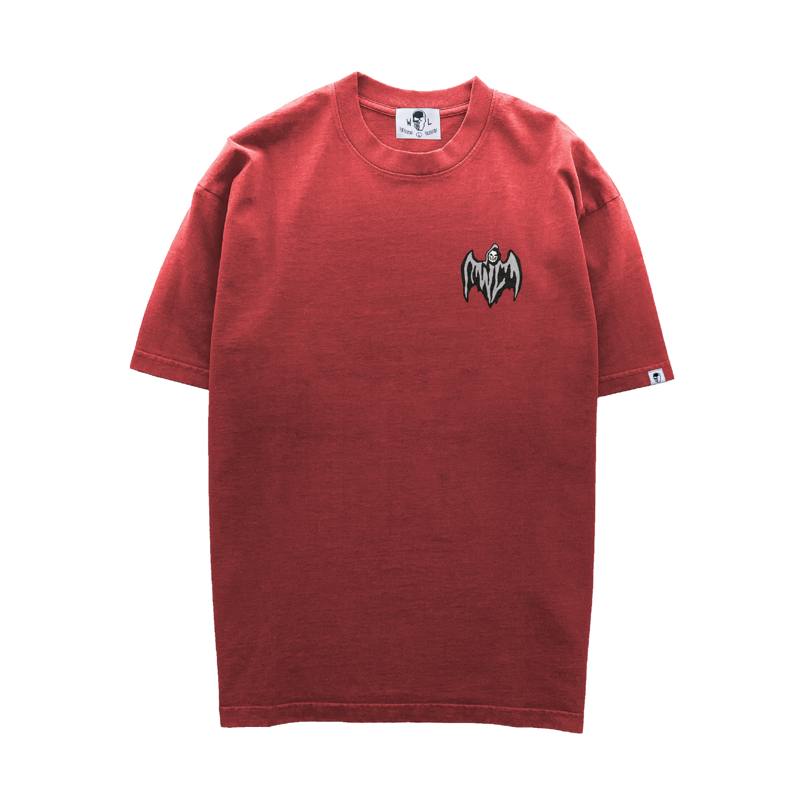 Bat Reaper T-Shirt - Sunfaded Red