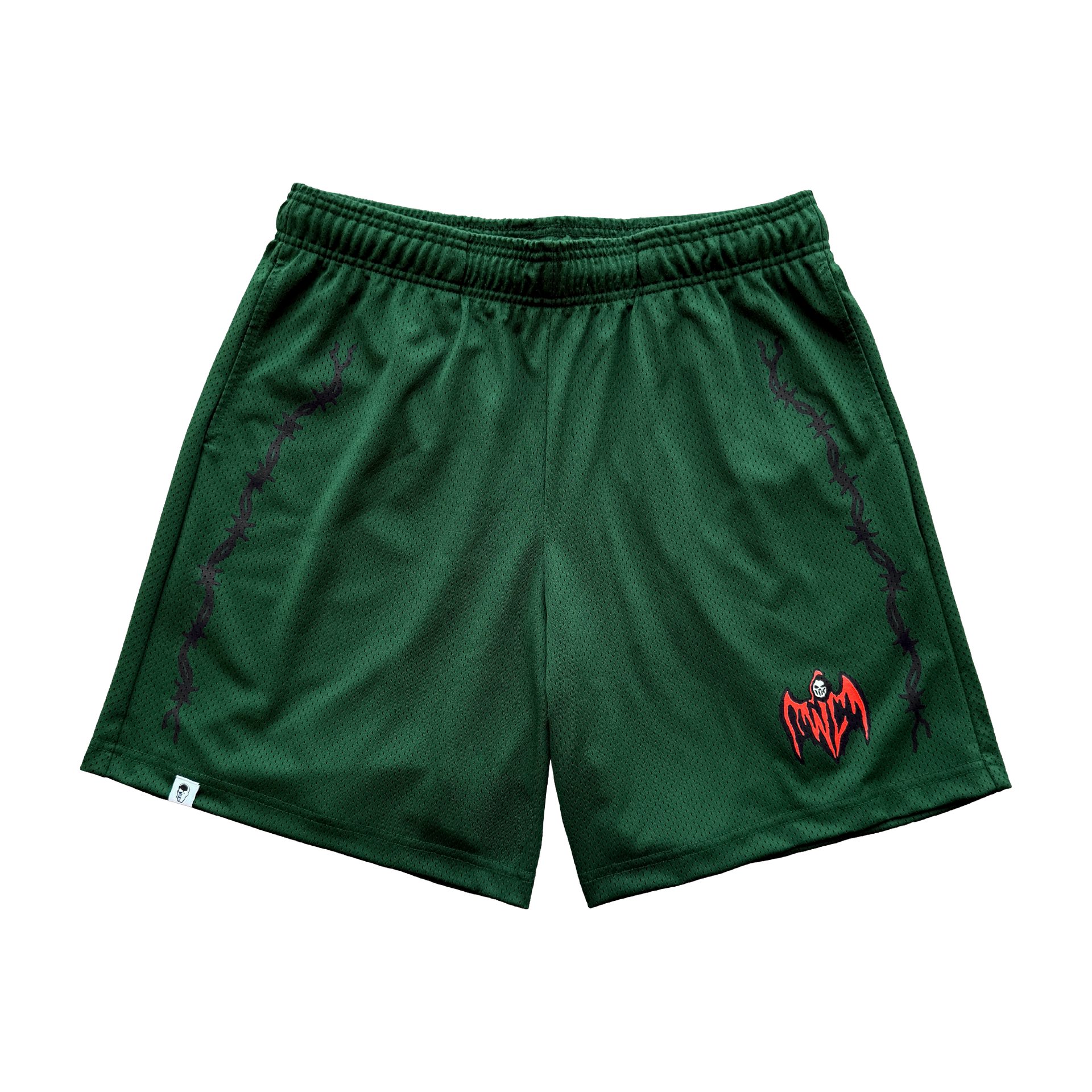 Bat Reaper Mesh Shorts - Green – Warren Lotas