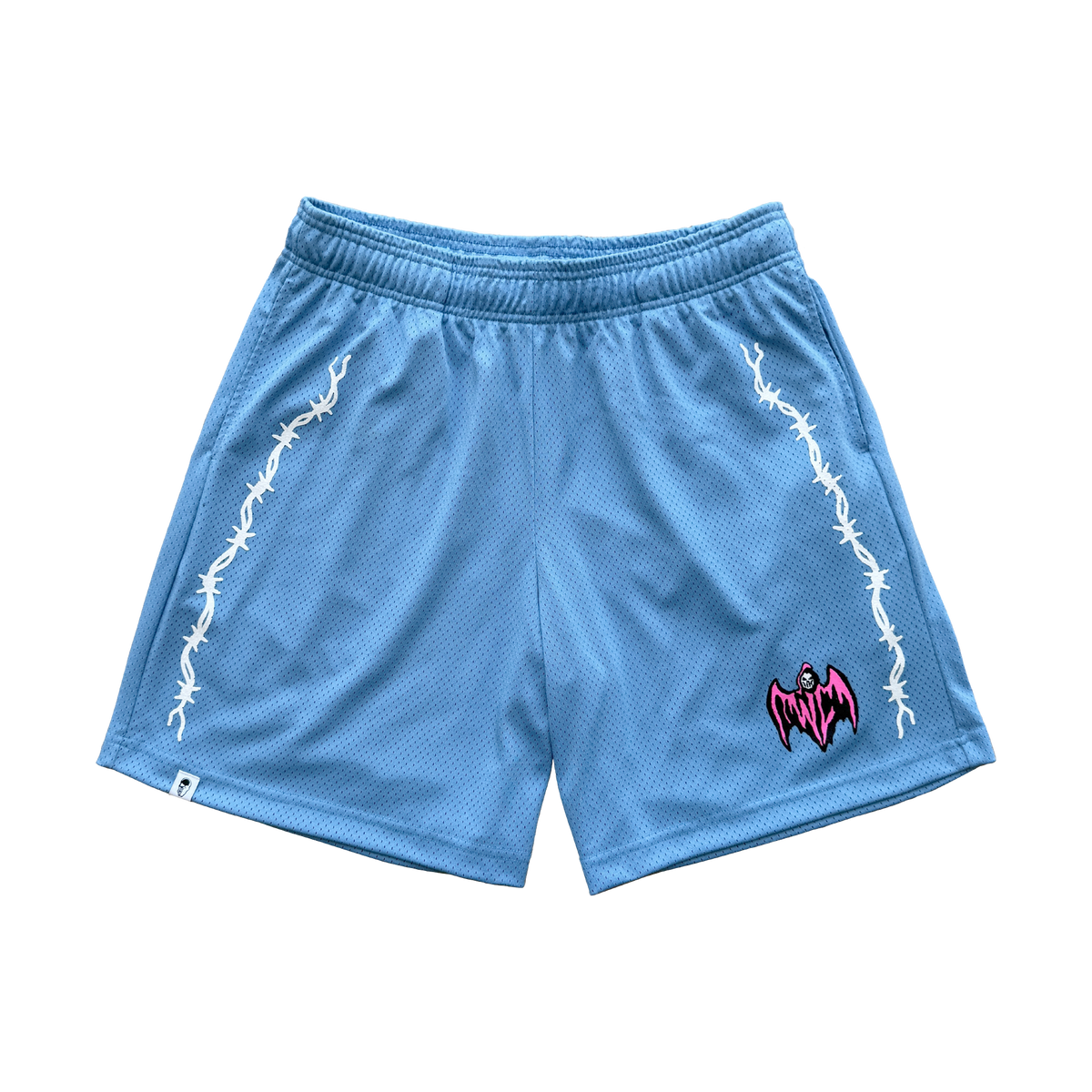 Bat Reaper Mesh Shorts - Light Blue – Warren Lotas