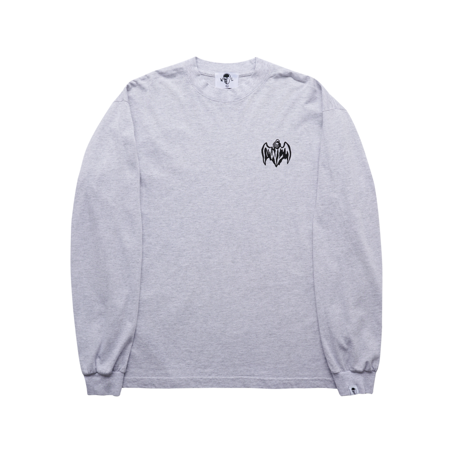 Bat Reaper Longsleeve - Grey