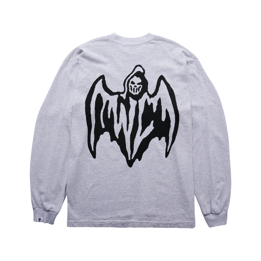 Bat Reaper Longsleeve - Grey