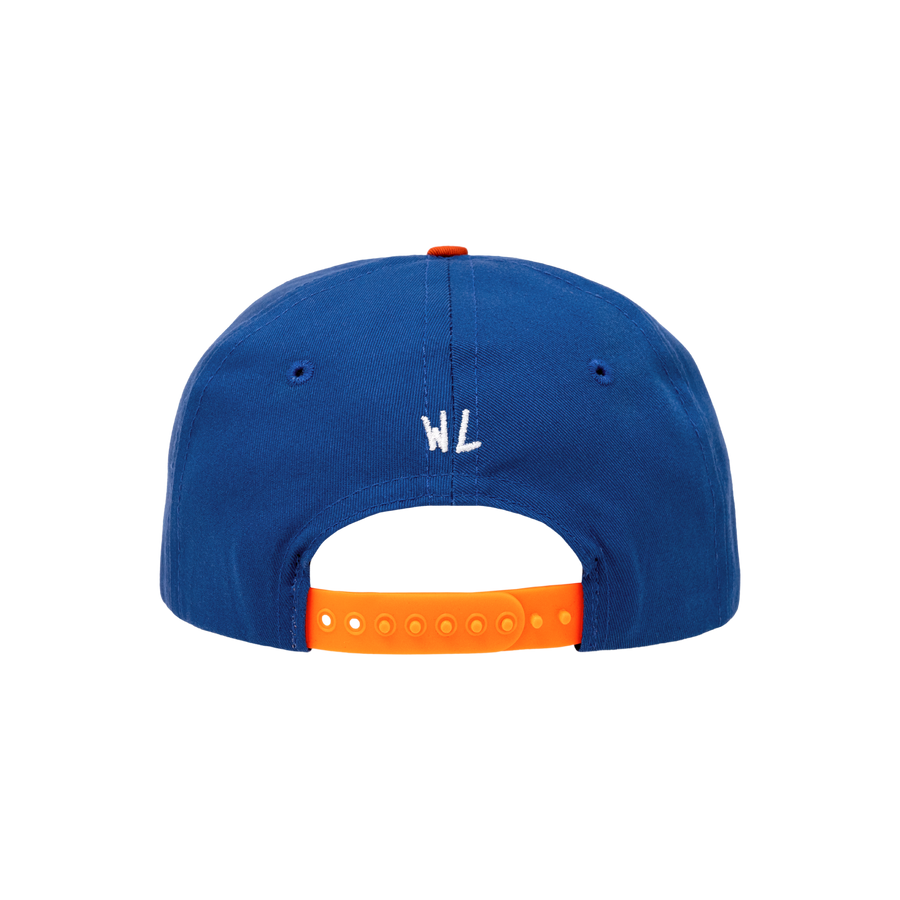Bat Reaper Hat - Blue/Orange