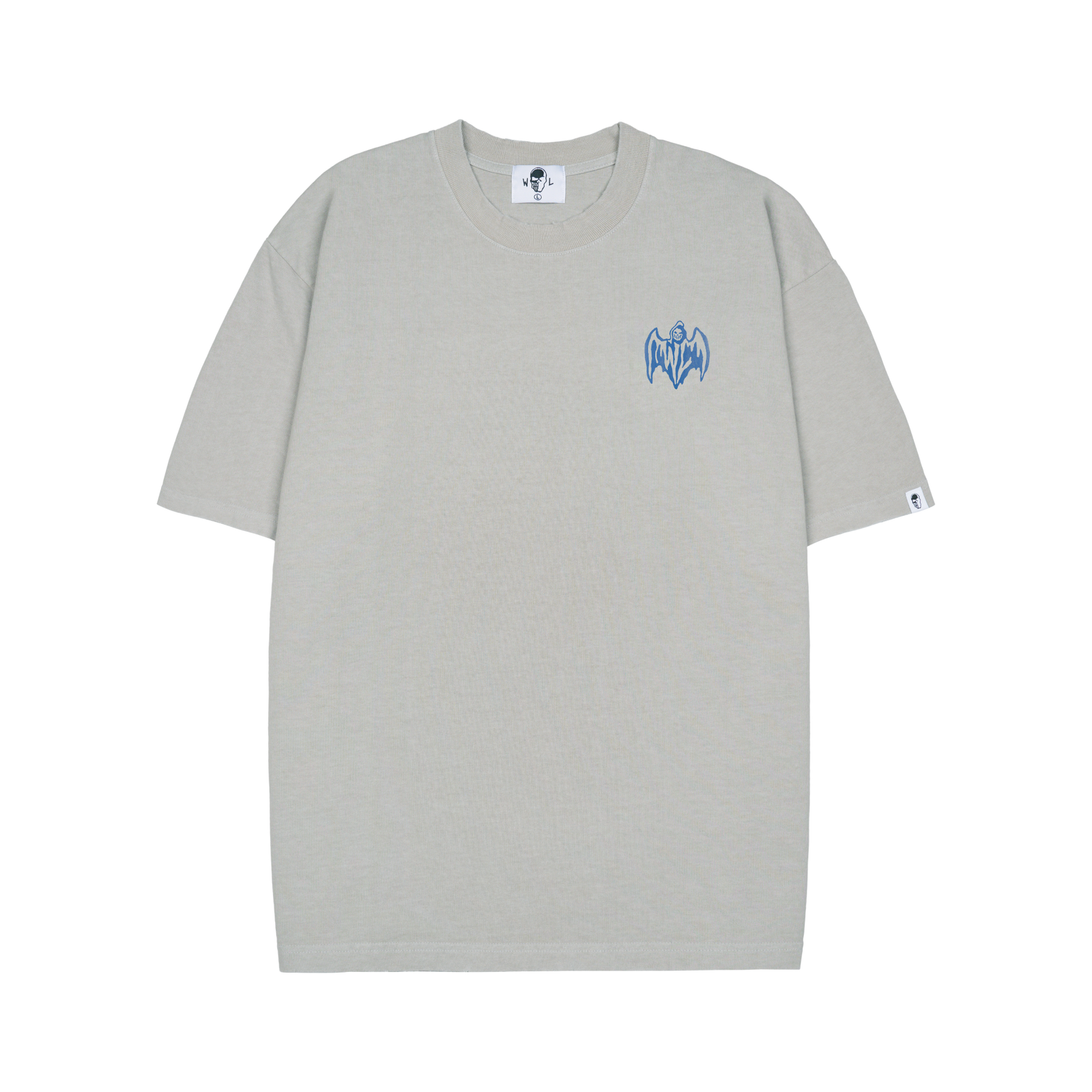 Bat Reaper T-Shirt - Blue/Grey