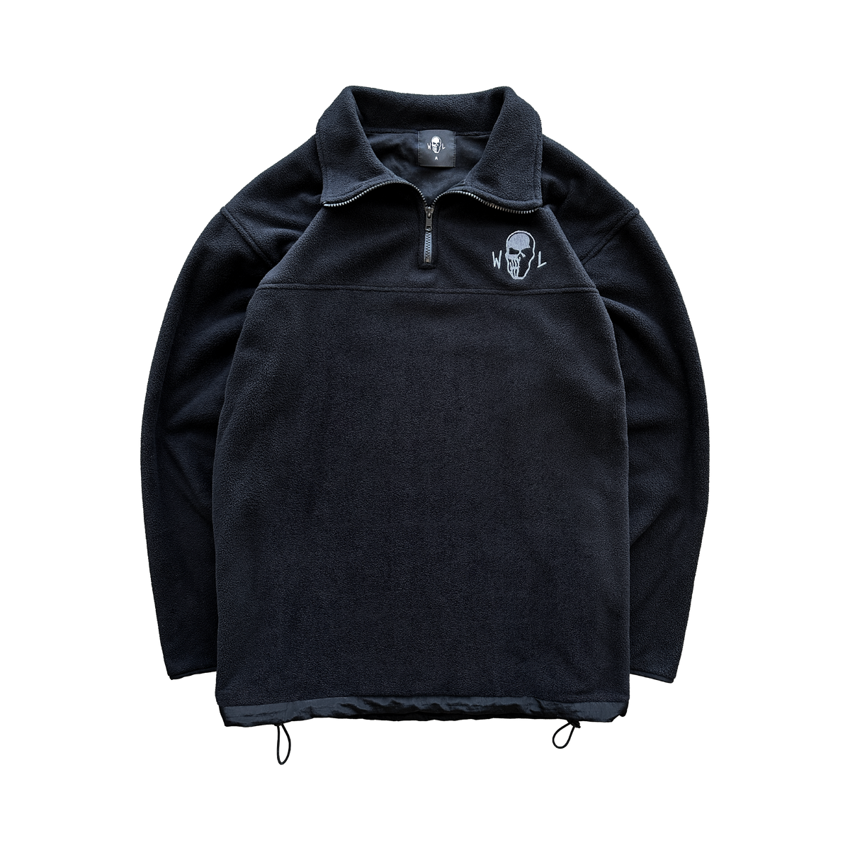 Skull Quarter Zip