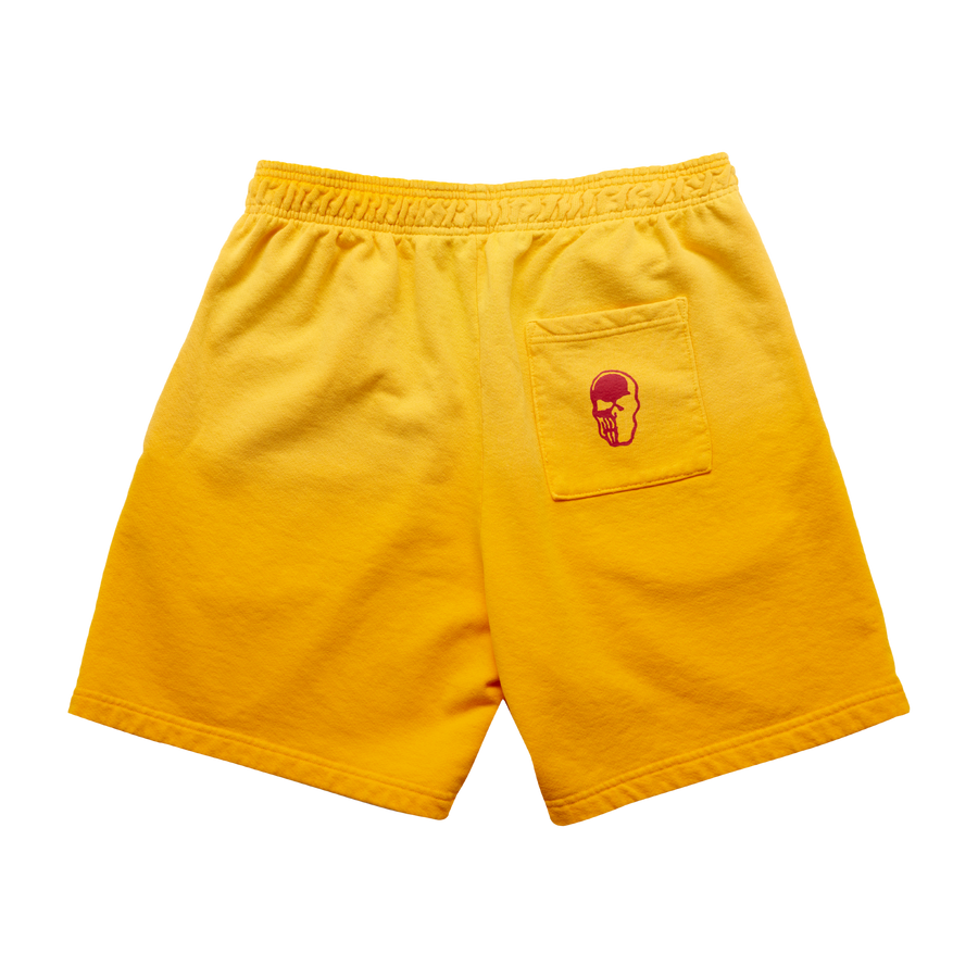 Miami Heat Flaming Skull Shorts