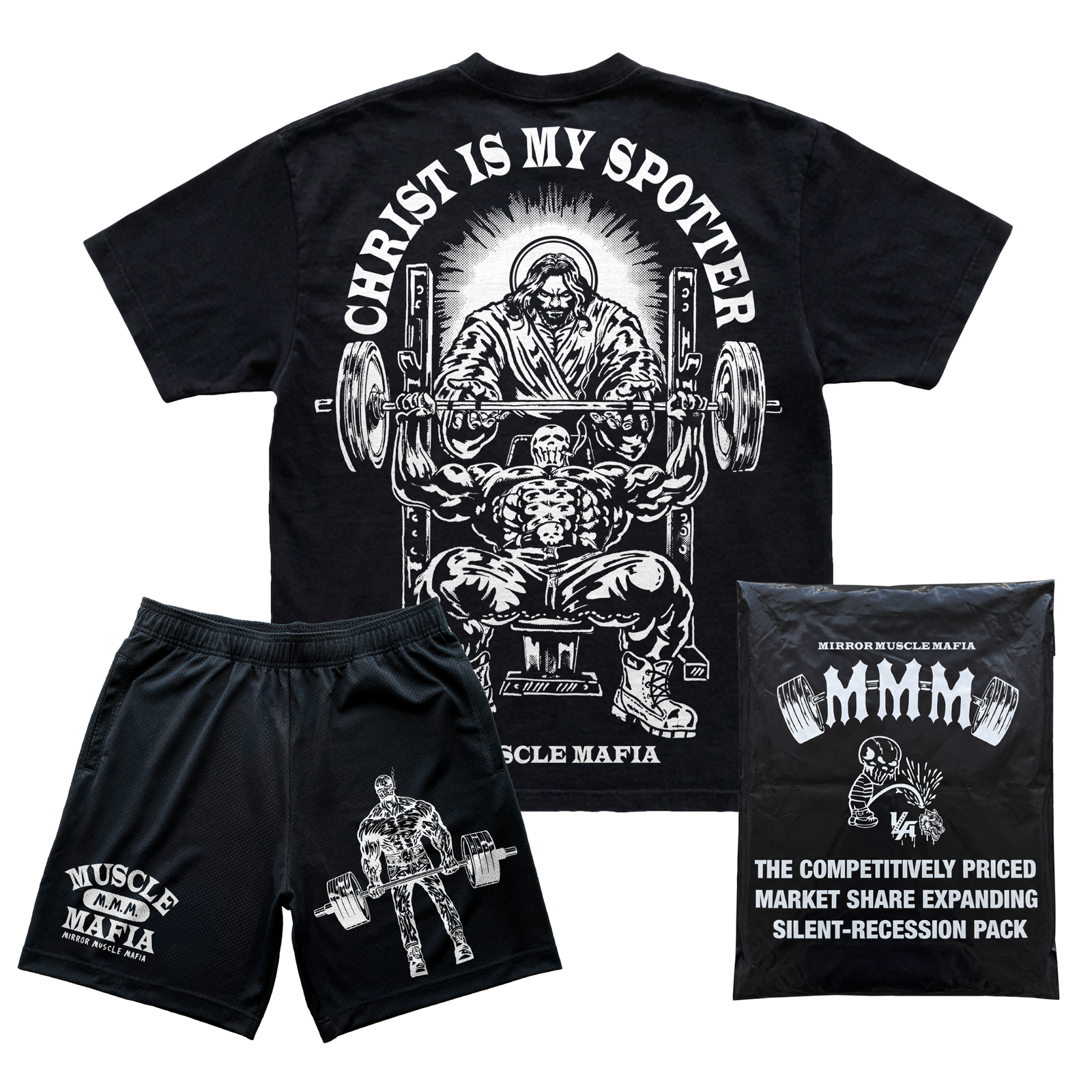Christ Is My Spotter Recession Pack