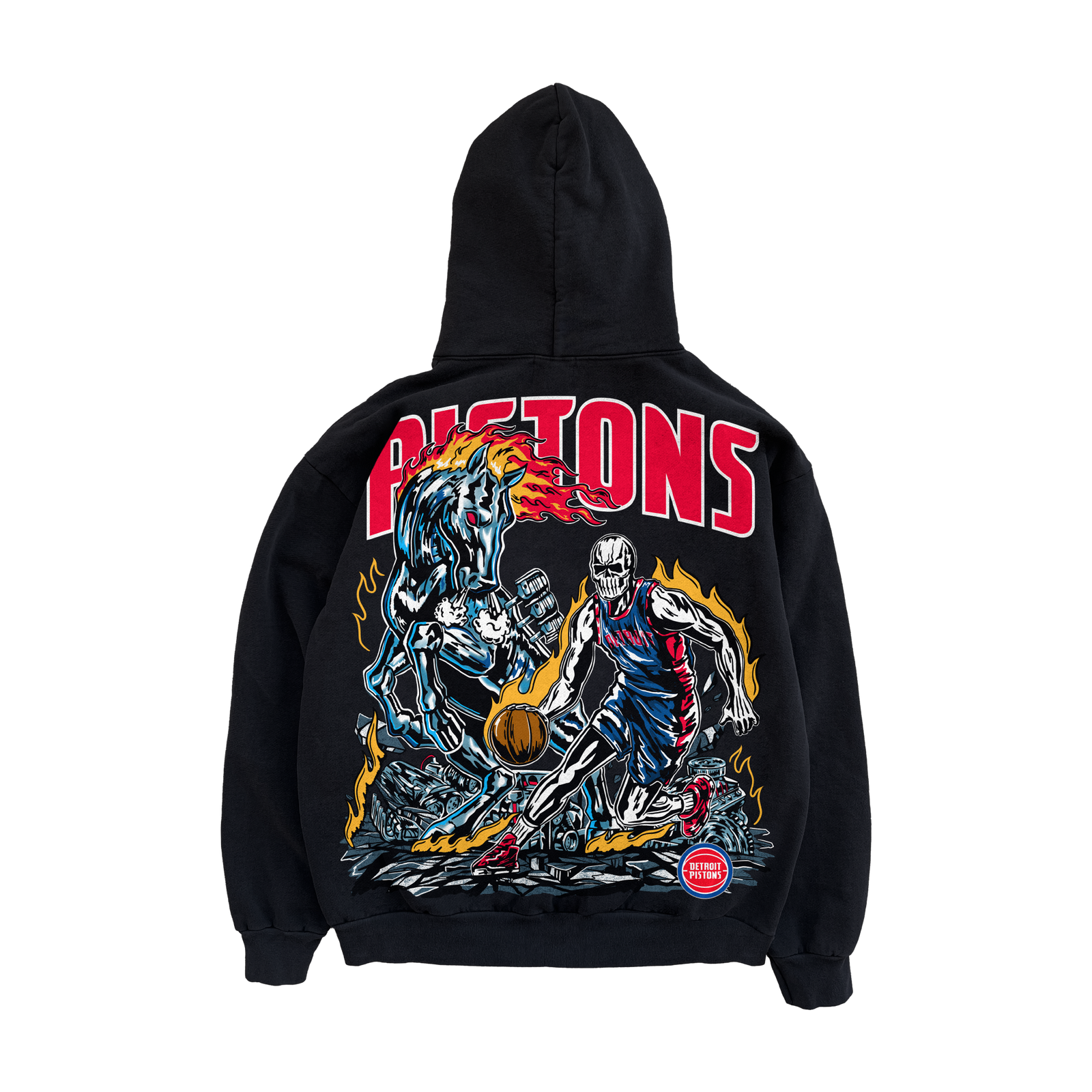Detroit Horsepower Hoodie - Black