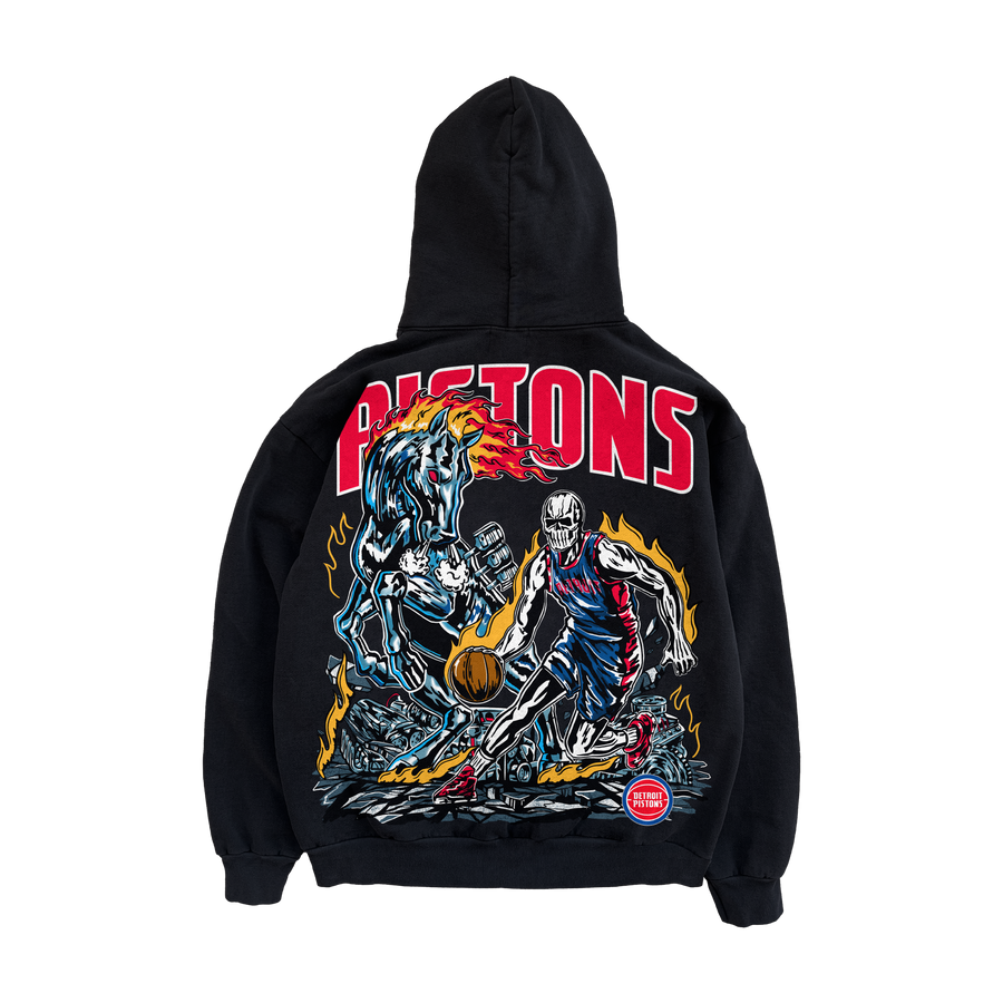 Detroit Horsepower Hoodie - Black
