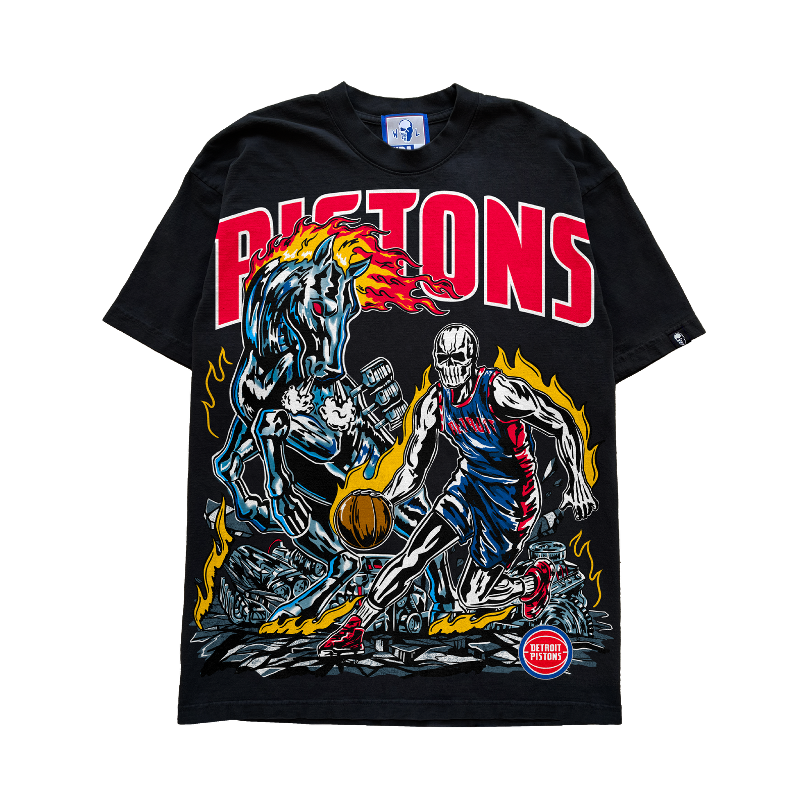 Detroit Horsepower T-Shirt - Black