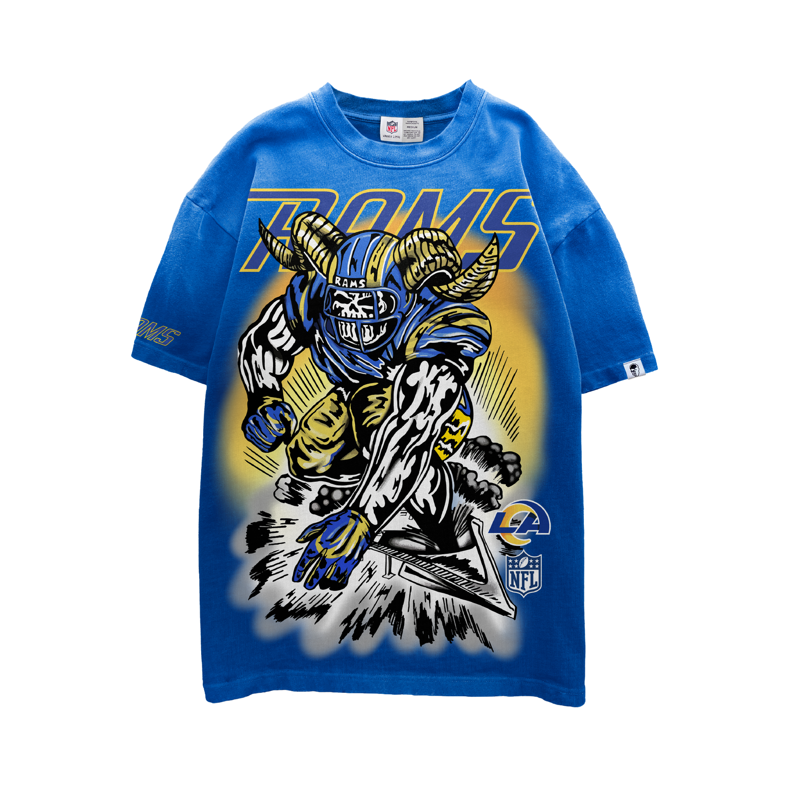 Rams Stadium T-Shirt - Faded Blue