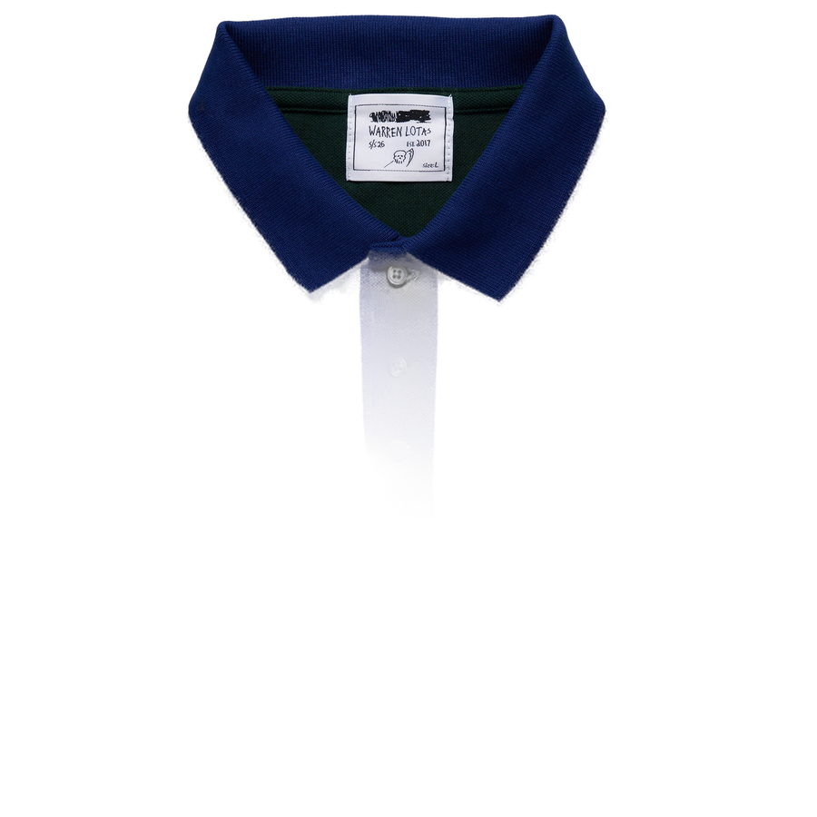 Reaper Academy Polo - Forest Green/Red/Navy - clean background