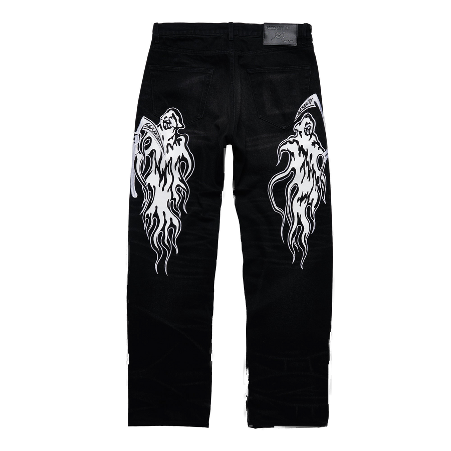 Reaper Denim Pant - Faded Black - clean background