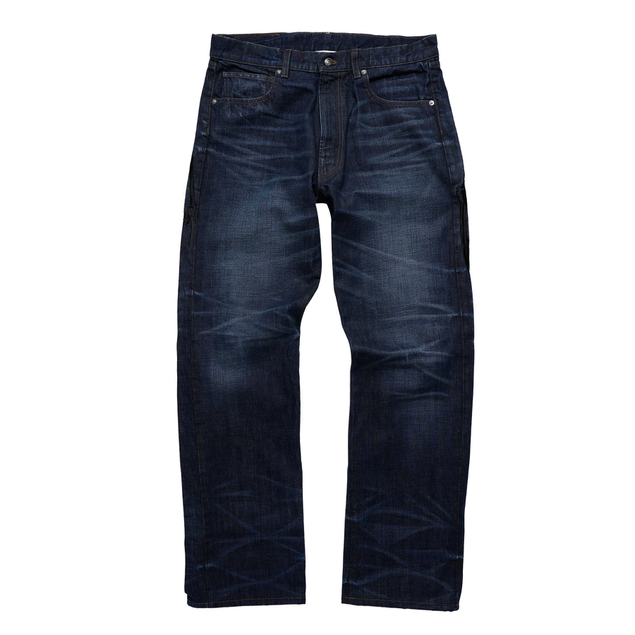 Reaper Denim Pant - Faded Indigo - clean background