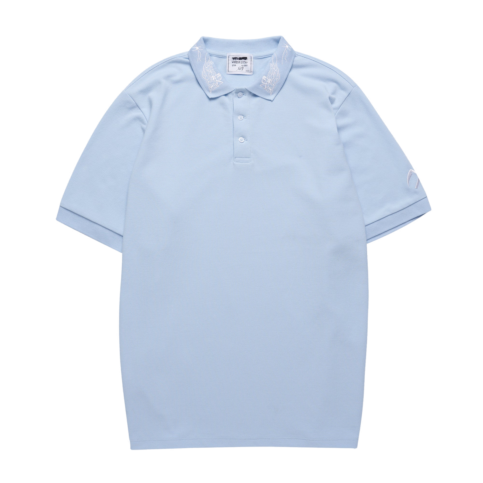 Reaper Polo - Powder Blue - clean background