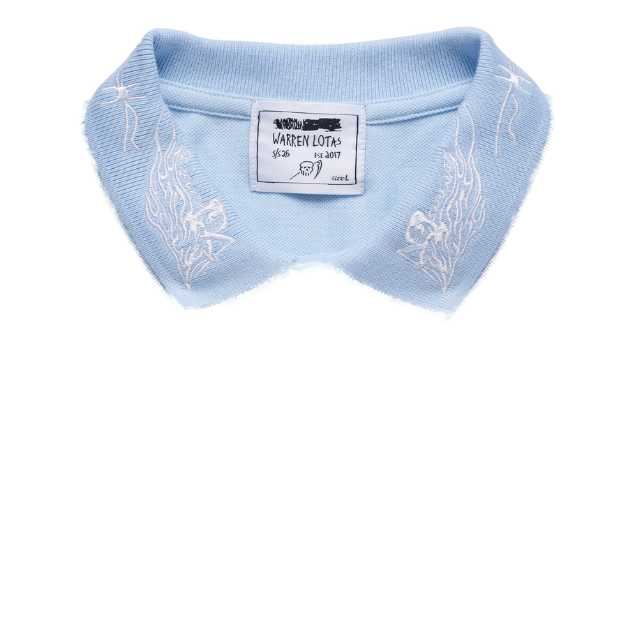Reaper Polo - Powder Blue - clean background