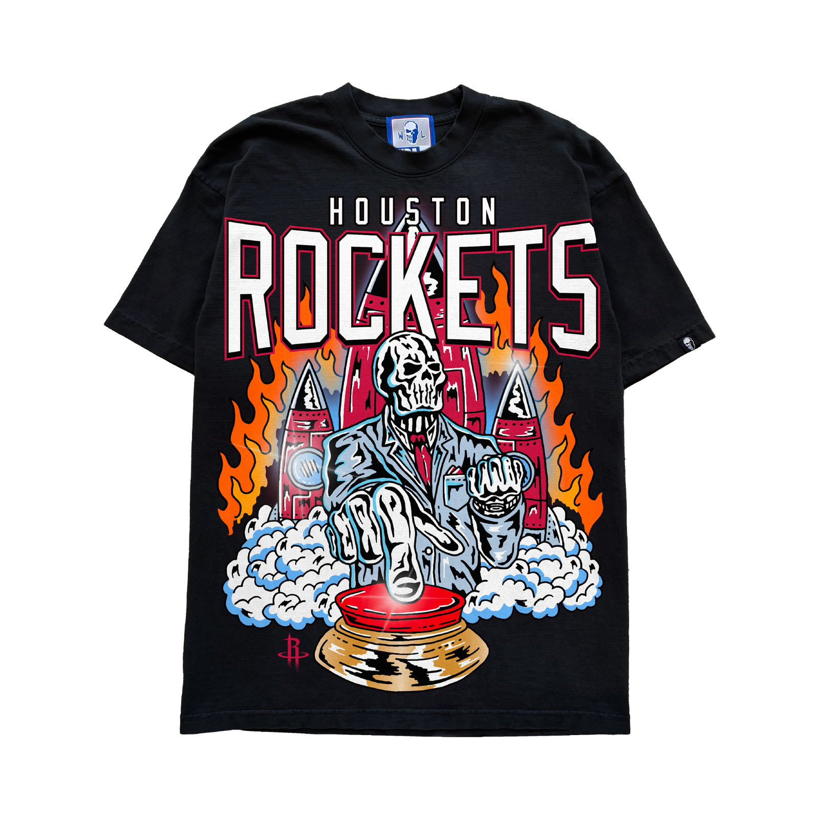 Rockets Launch Site T-Shirt - Black