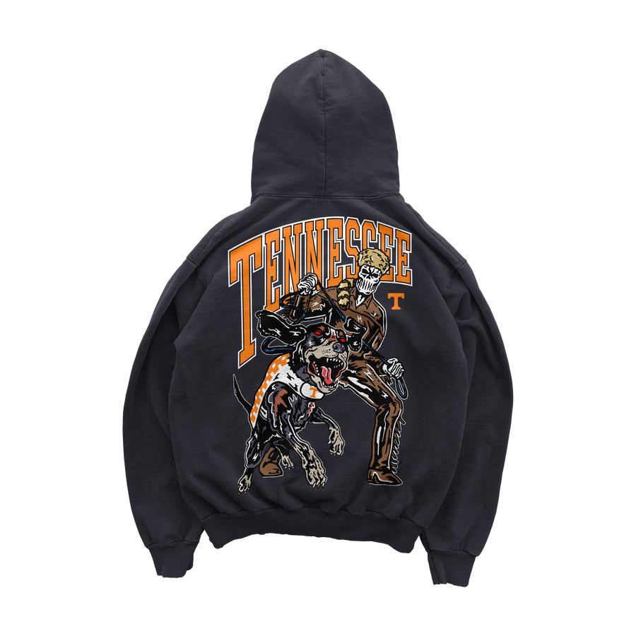 Tennessee Hound Hoodie - Stonewash