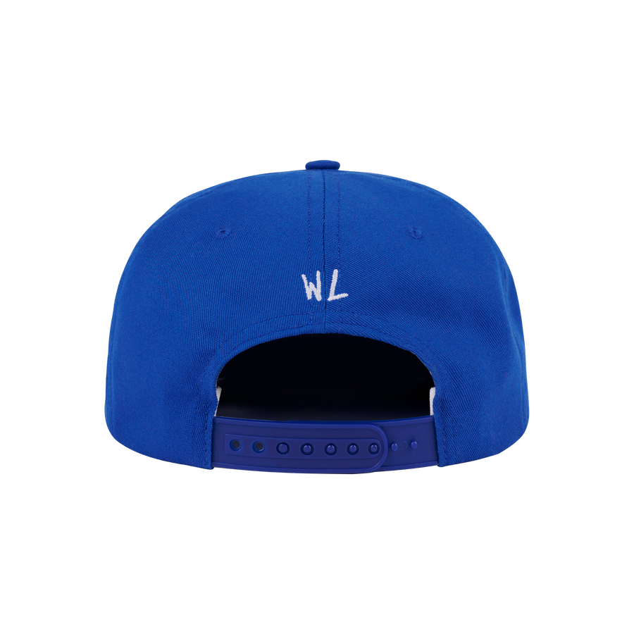 Bat Reaper Hat - White/Blue