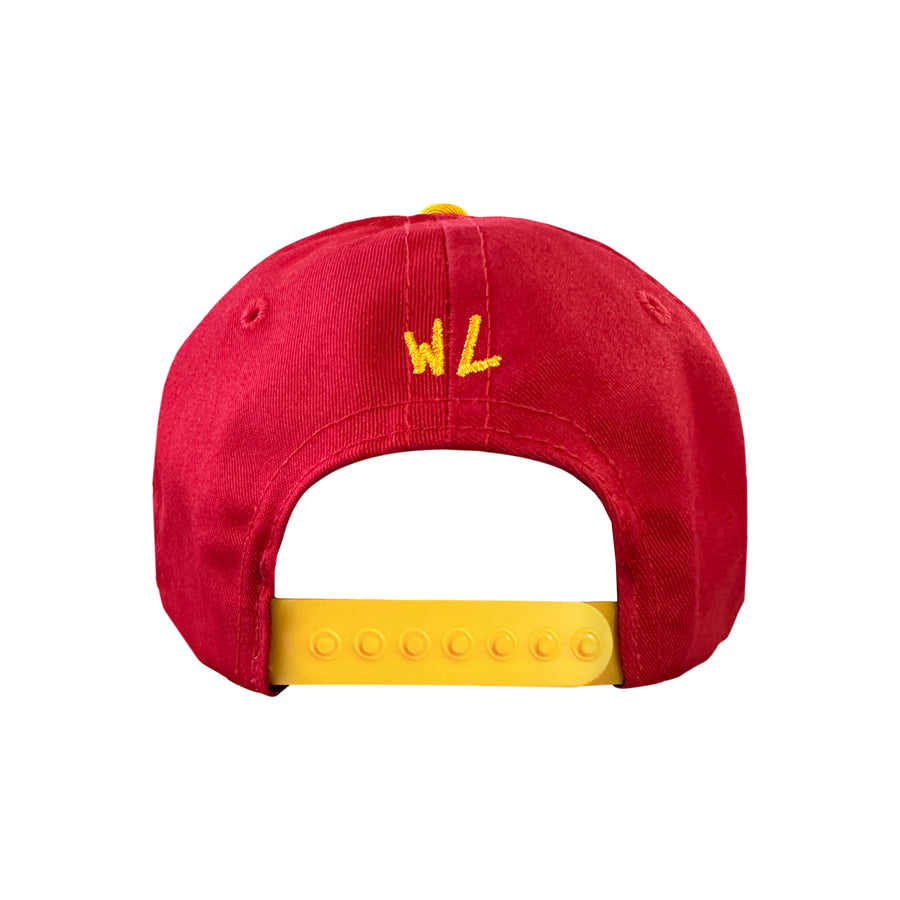Bat Reaper Hat - Yellow/Red